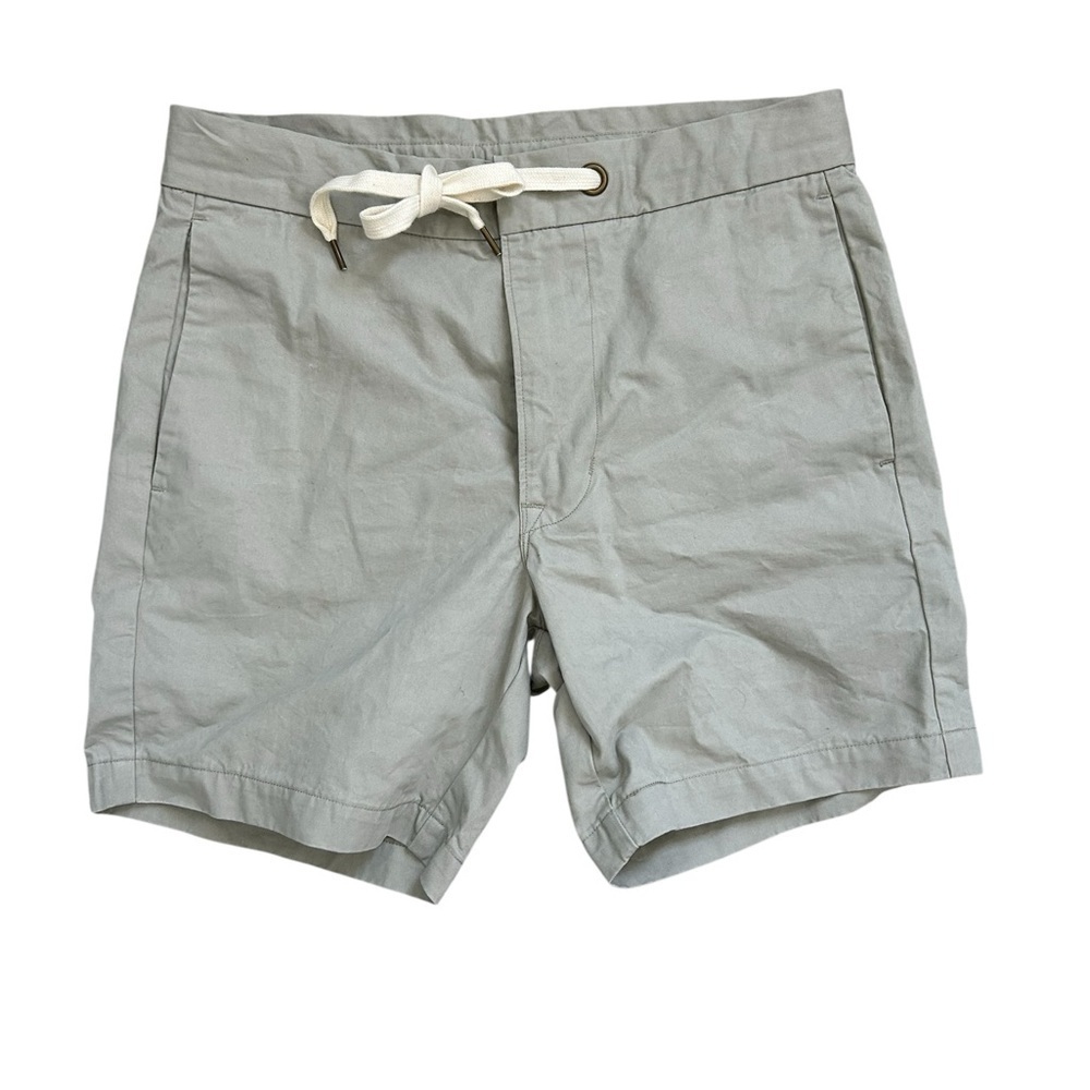Levi Strauss Women's Gray Casual Shorts with Drawstring Sz 28